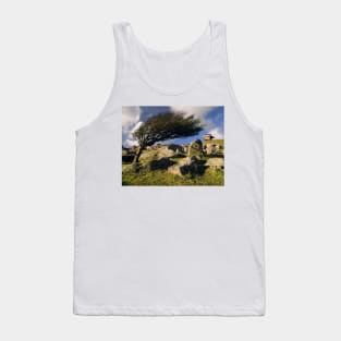 Windswept Tree on Stowes Hill Tank Top